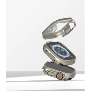 Hurtownia GSM - Etui Ringke Slim Apple Watch Ultra 49mm Átlátszó és Titán Szürke [2 PACK] - RGK1733 - {ean13} - Hurt
