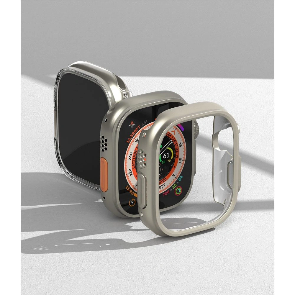 Hurtownia GSM - Case Ringke Slim Apple Watch Ultra 49mm Klar & Titan Grau [2 PACK] - RGK1733 - {ean13} - Hurt