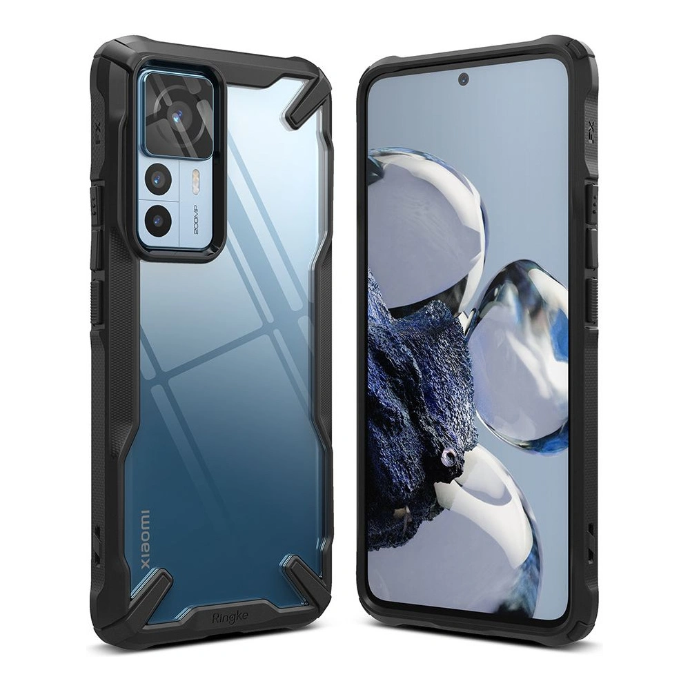 Hurtownia GSM - Etui Ringke Fusion-X Xiaomi 12T/12T Pro Fekete - RGK1734 - {ean13} - Hurt