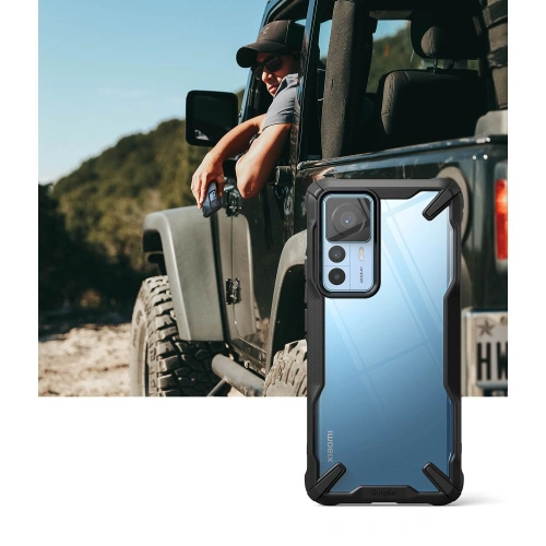 Etui Ringke Fusion-X Xiaomi 12T/12T Pro Black