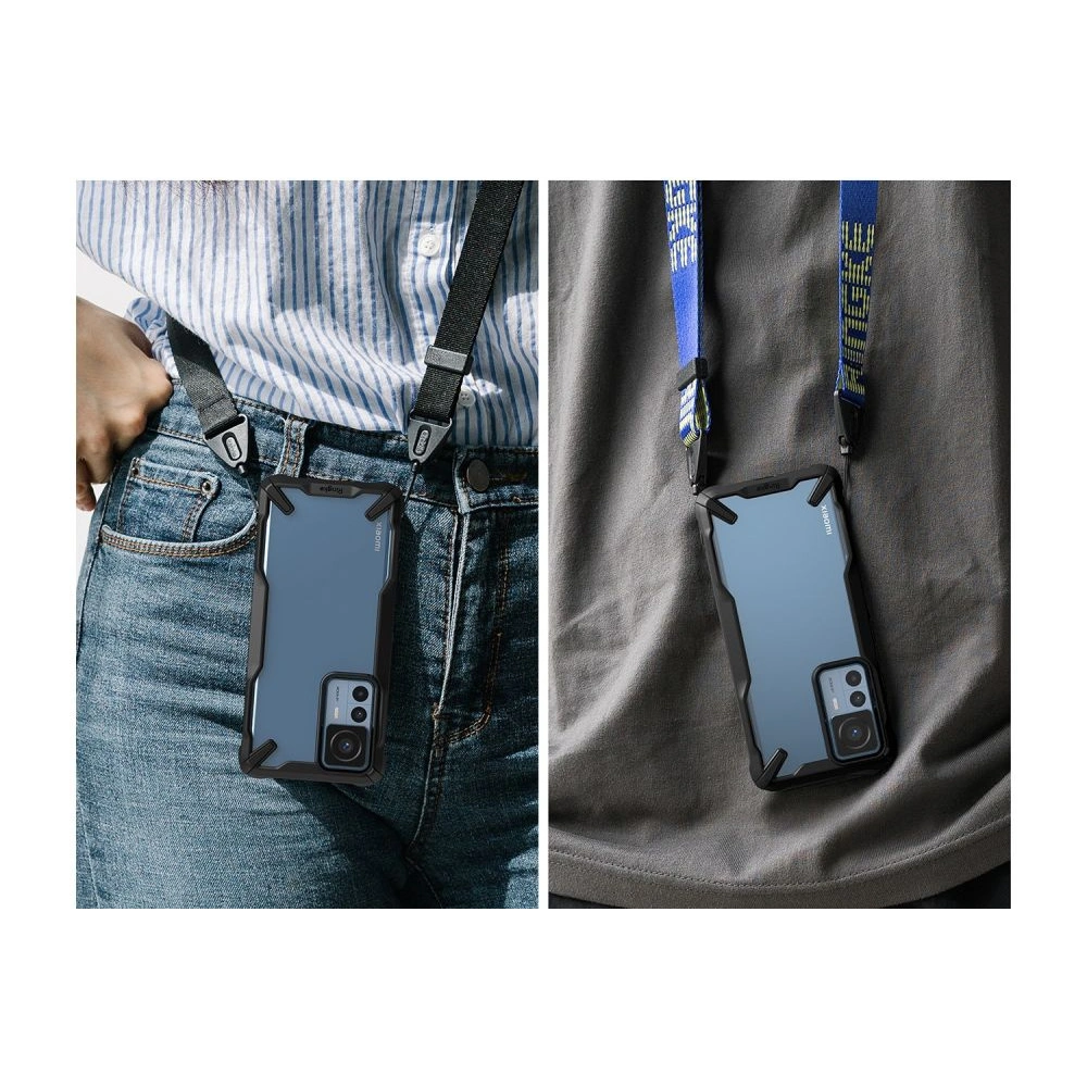 Hurtownia GSM - Etui Ringke Fusion-X Xiaomi 12T/12T Pro Fekete - RGK1734 - {ean13} - Hurt