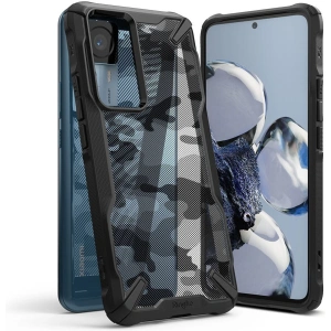 Hurtownia GSM - Etui Ringke Fusion-X Design Xiaomi 12T/12T Pro Camo (Moro) černé - RGK1735 - {ean13} - Hurt