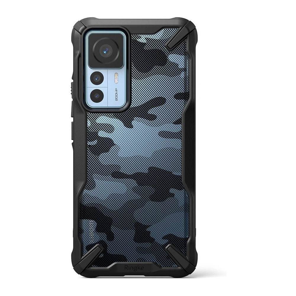 Hurtownia GSM - Etui Ringke Fusion-X Design Xiaomi 12T/12T Pro Camo (Moro) Fekete - RGK1735 - {ean13} - Hurt