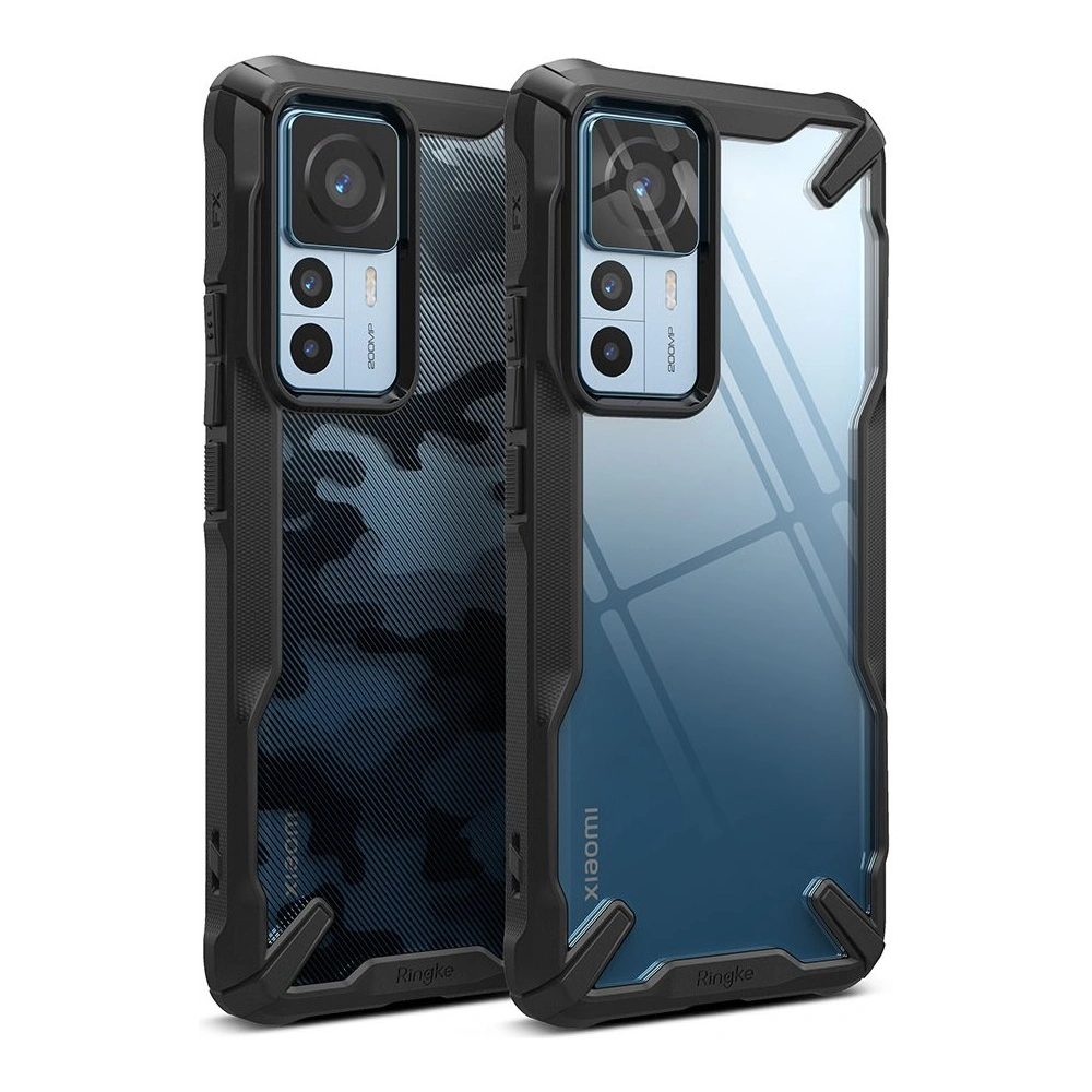 Hurtownia GSM - Etui Ringke Fusion-X Design Xiaomi 12T/12T Pro Camo (Moro) Fekete - RGK1735 - {ean13} - Hurt