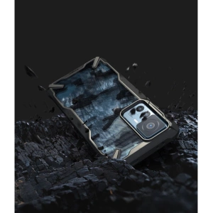 Hurtownia GSM - Etui Ringke Fusion-X Design Xiaomi 12T/12T Pro Camo (Moro) černé - RGK1735 - {ean13} - Hurt