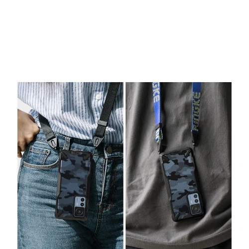 Etui Ringke Fusion-X Design Xiaomi 12T/12T Pro Camo (Moro) Black