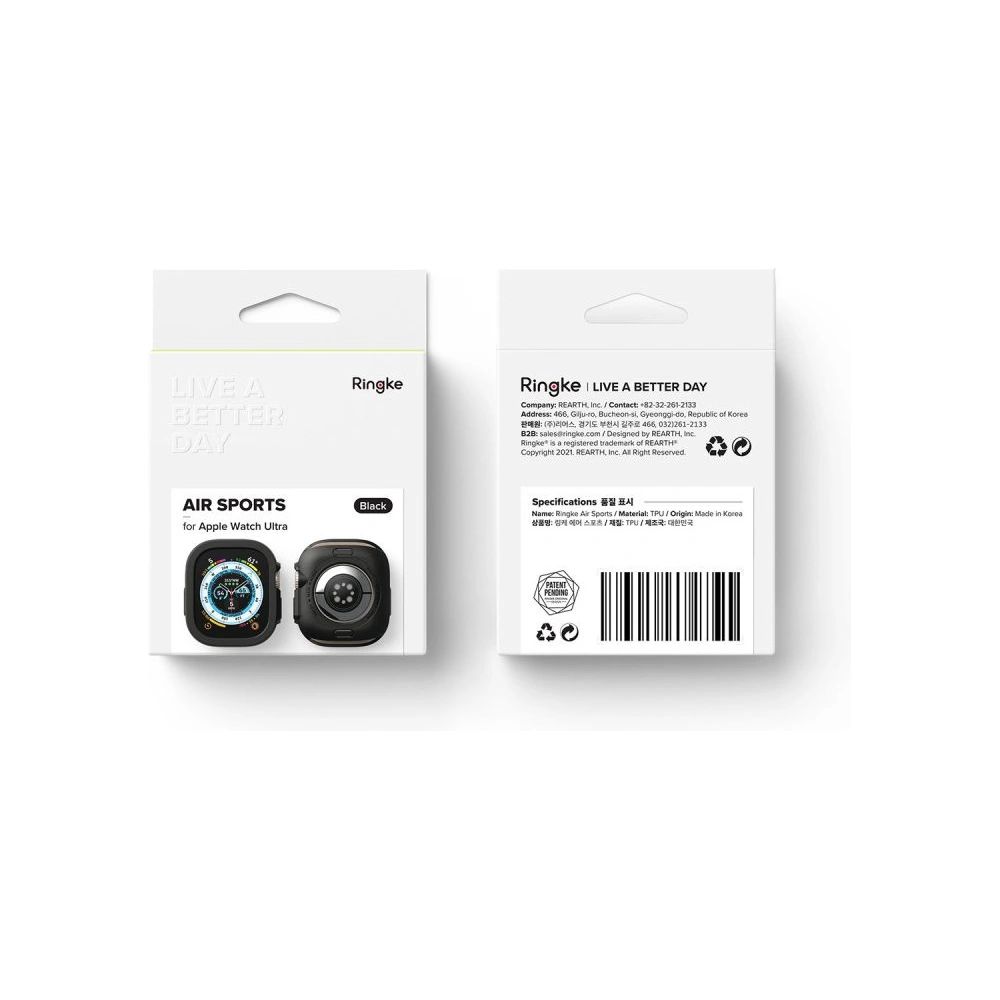 Hurtownia GSM - Etui Ringke Air Sports Apple Watch Ultra 49mm Negru - RGK1736 - {ean13} - Hurt