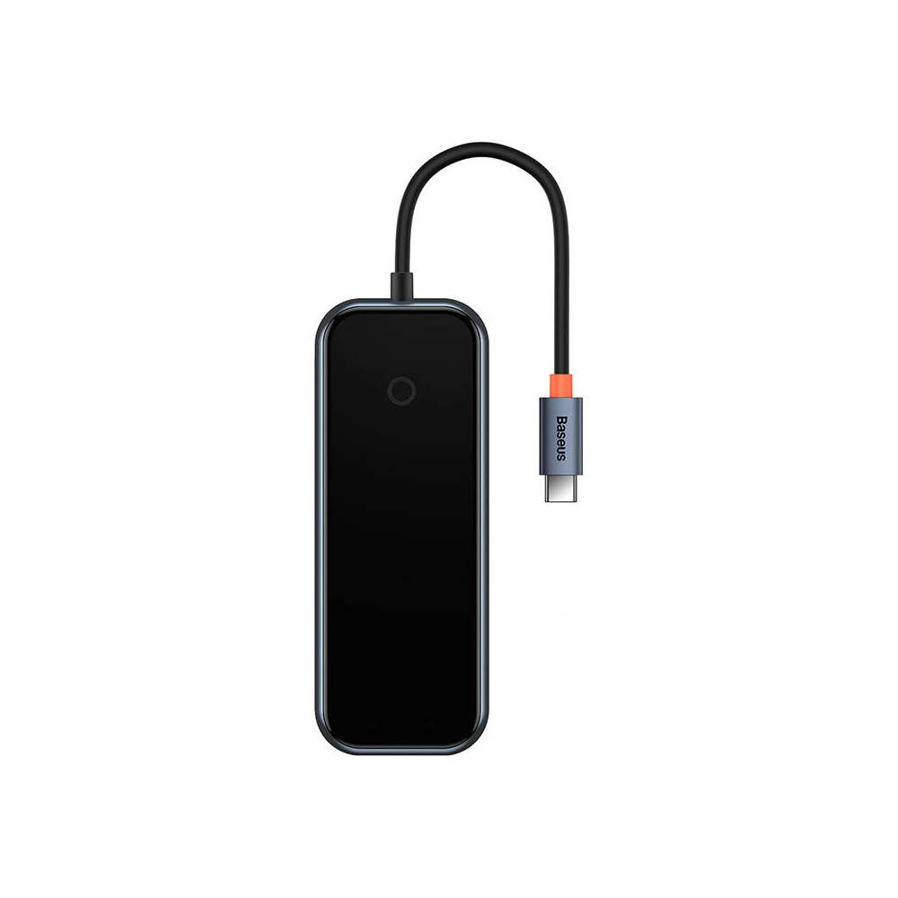 Wholesale Hub 7in1 Baseus AcmeJoy Series USB-C to 2xUSB 3.0 + HDMI + USB 2.0 + USB-C PD + SD/TF (gray) - BSU3708 - {ean13} - Hurt