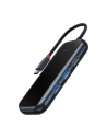 Wholesale Hub 7in1 Baseus AcmeJoy Series USB-C to 2xUSB 3.0 + HDMI + USB 2.0 + USB-C PD + SD/TF (gray) - BSU3708 - {ean13} - Hurt