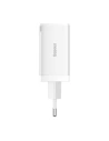 Hurtownia GSM - Ładowarka sieciowa Baseus GaN5 Pro 2xUSB-C + USB, 65W (biała) - BSU3709 - {ean13} - Hurt