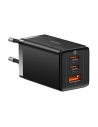 Ładowarka sieciowa Baseus GaN5 Pro 2xUSB-C + USB, 65W (czarna)