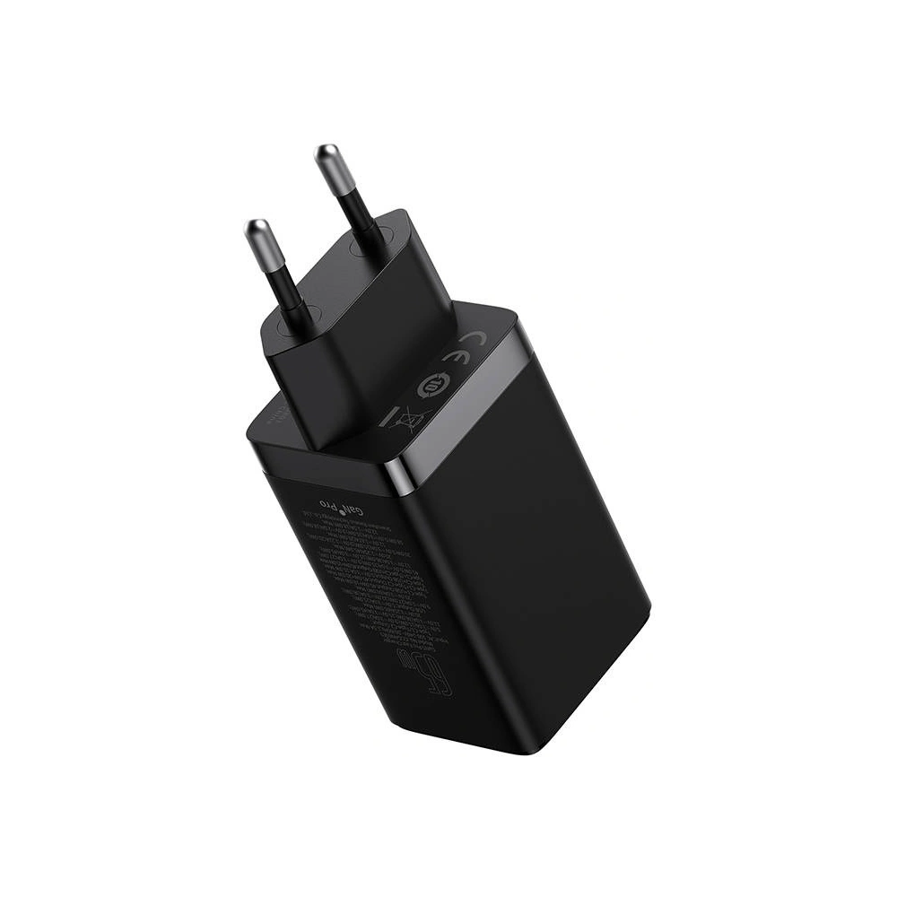 Hurtownia GSM - Încărcătorul de rețea Baseus GaN5 Pro 2xUSB-C + USB, 65W (negru) - BSU3710 - {ean13} - Hurt