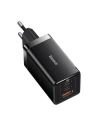 Hurtownia GSM - Ładowarka sieciowa Baseus GaN5 Pro 2xUSB-C + USB, 65W (czarna) - BSU3710 - {ean13} - Hurt