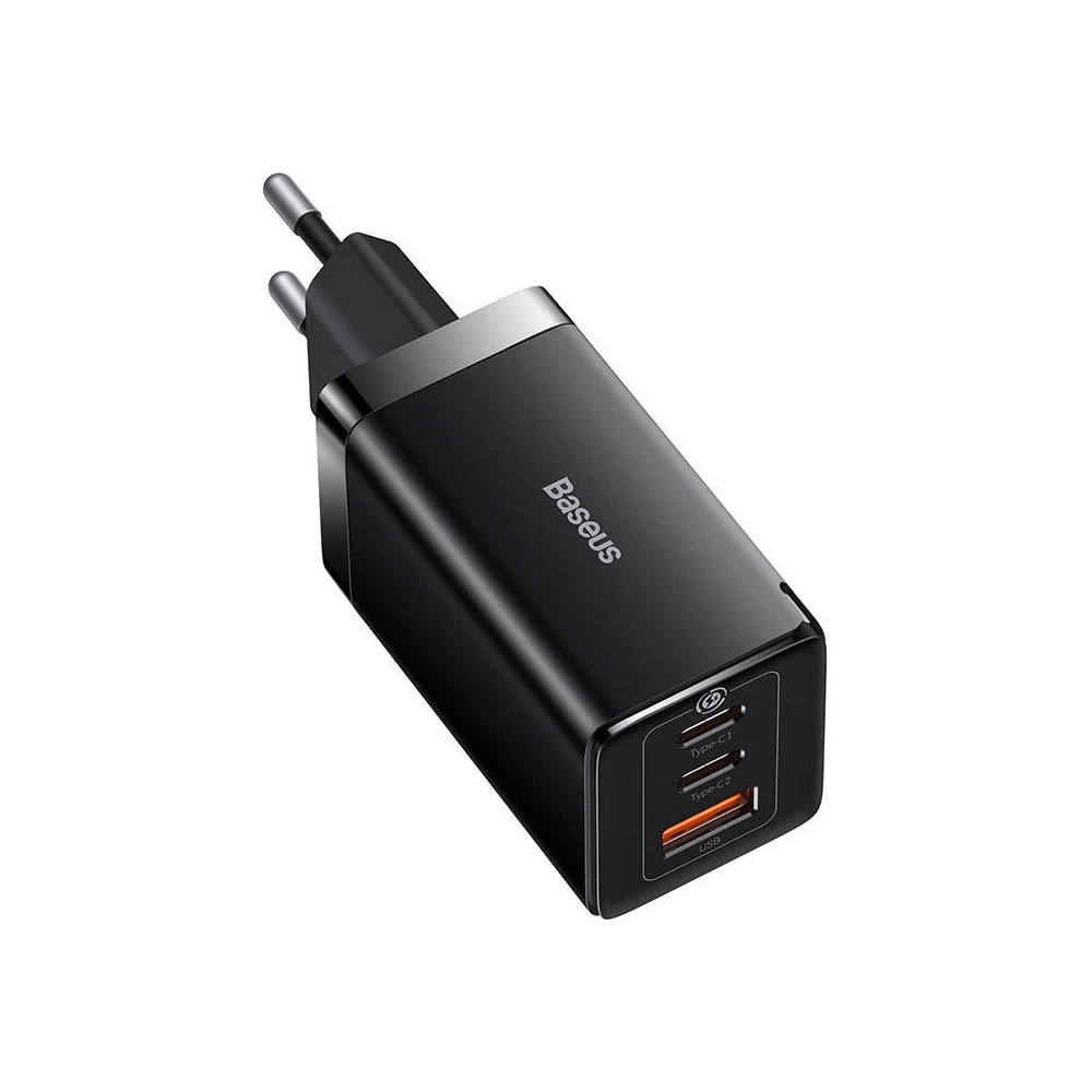 Hurtownia GSM - Încărcătorul de rețea Baseus GaN5 Pro 2xUSB-C + USB, 65W (negru) - BSU3710 - {ean13} - Hurt