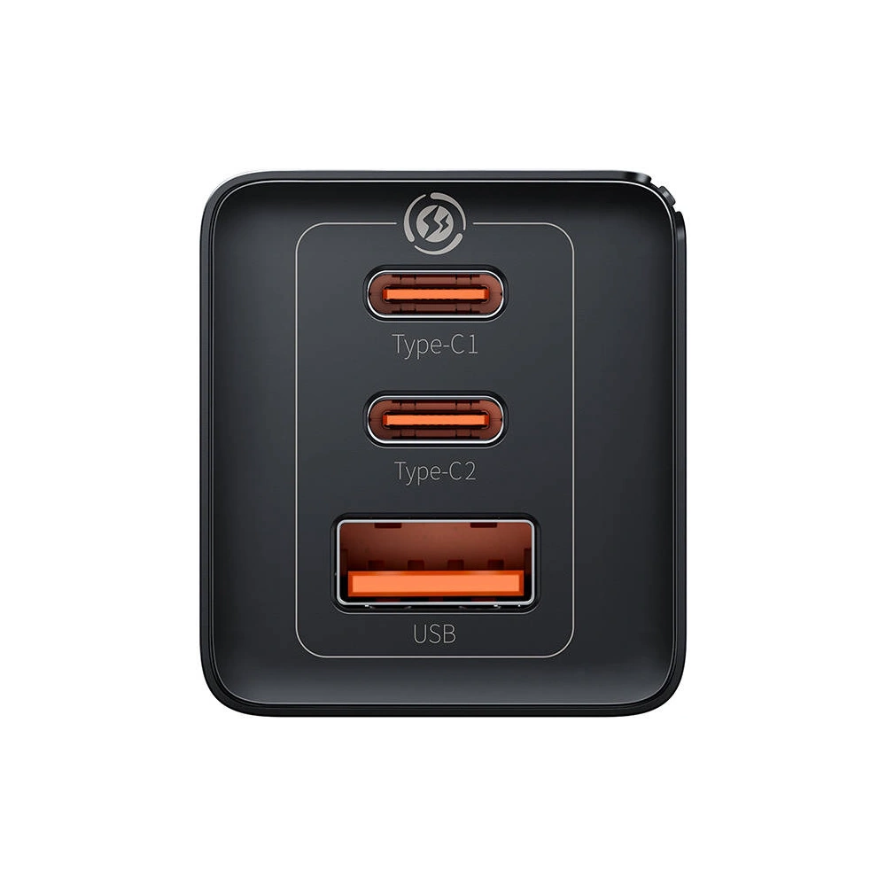 Hurtownia GSM - Încărcătorul de rețea Baseus GaN5 Pro 2xUSB-C + USB, 65W (negru) - BSU3710 - {ean13} - Hurt