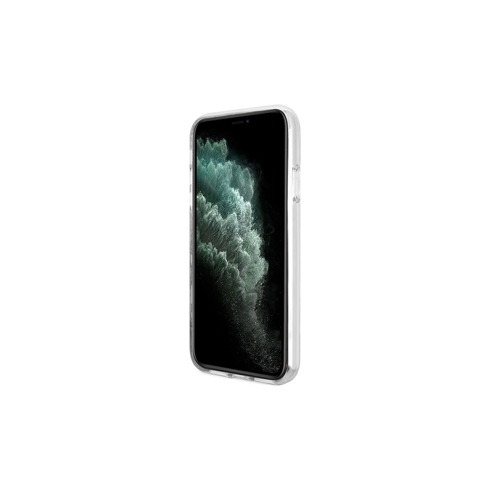 Hurtownia GSM - Sada Guess pouzdro + bezdrátová nabíječka GUBPN61H4EACSK Apple iPhone 11 černé/black hard case 4G Print MagSafe - GUE2279 - {ean13} - Hurt