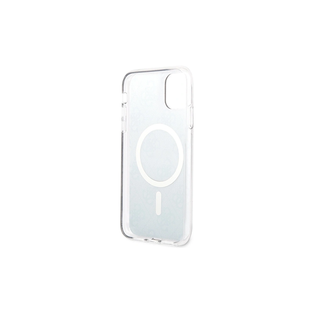 Hurtownia GSM - Set Guess husă + încărcător wireless GUBPN61H4EACSK Apple iPhone 11 negru/black hard case 4G Print MagSafe - GUE2279 - {ean13} - Hurt