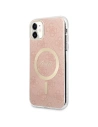 Hurtownia GSM - Set Guess Case + drahtloses Ladegerät GUBPN61H4EACSP Apple iPhone 11 rosa/pink Hartschale 4G Print MagSafe - GUE2280 - {ean13} - Hurt