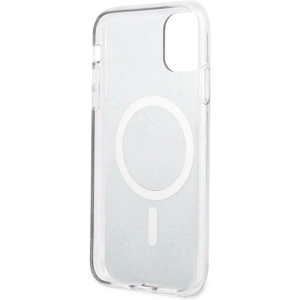 Hurtownia GSM - Set Guess husă + încărcător wireless GUBPN61H4EACSW Apple iPhone 11 maro/castaniu hard case 4G Print MagSafe - GUE2281 - {ean13} - Hurt
