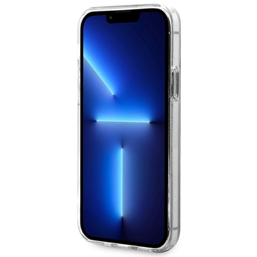 Zestaw Guess etui + ładowarka bezprzewodowa GUBPP12MH4EACSK Apple iPhone 12/12 Pro czarny/black hard case 4G Print MagSafe