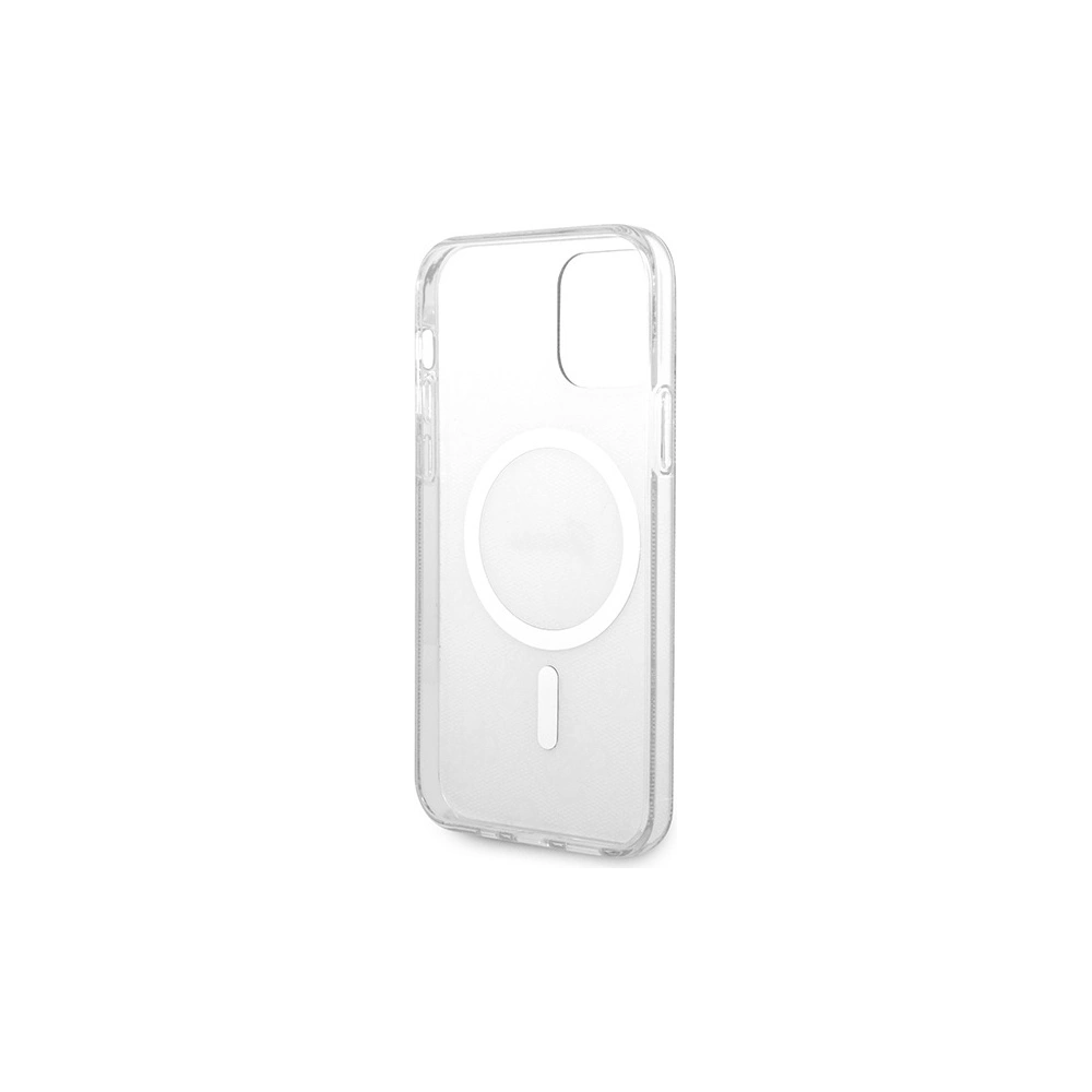 Wholesale Guess GUBPP12MH4EACSK Case + Wireless Charger Apple iPhone 12/12 Pro black hard case 4G Print MagSafe - GUE2282 - {ean13} - Hurt