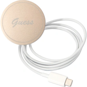 Hurtownia GSM - Sada Guess pouzdro + bezdrátová nabíječka GUBPP12MH4EACSK Apple iPhone 12/12 Pro černé/black hard case 4G Print MagSafe - GUE2282 - {ean13} - Hurt