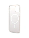 Hurtownia GSM - Zestaw Guess tok + vezeték nélküli töltő GUBPP12MH4EACSP Apple iPhone 12/12 Pro rózsaszín/pink kemény tok 4G Print MagSafe - GUE2283 - {ean13} - Hurt