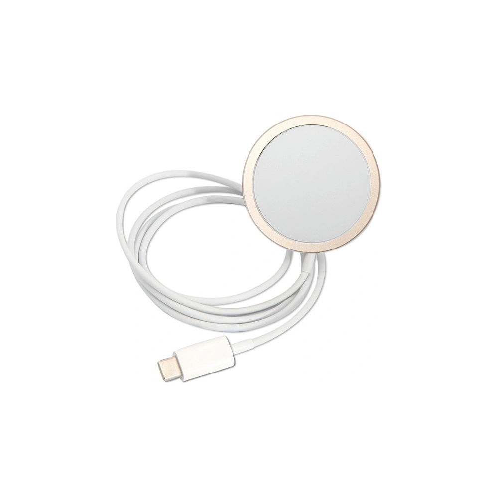 Hurtownia GSM - Zestaw Guess tok + vezeték nélküli töltő GUBPP12MH4EACSP Apple iPhone 12/12 Pro rózsaszín/pink kemény tok 4G Print MagSafe - GUE2283 - {ean13} - Hurt