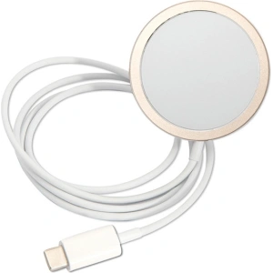 Hurtownia GSM - Sada Guess pouzdro + bezdrátová nabíječka GUBPP12MH4EACSW Apple iPhone 12/12 Pro hnědý/brown tvrdý obal 4G Print MagSafe - GUE2284 - {ean13} - Hurt