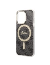 Hurtownia GSM - Set Guess husa + încărcător wireless GUBPP13LH4EACSK Apple iPhone 13 Pro negru/case dură 4G Print MagSafe - GUE2285 - {ean13} - Hurt