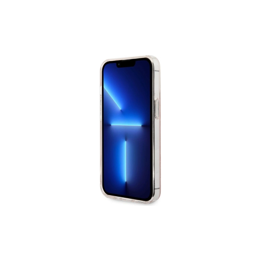 Hurtownia GSM - Set Guess husă + încărcător wireless GUBPP13LH4EACSP Apple iPhone 13 Pro roz/roz hard case 4G Print MagSafe - GUE2286 - {ean13} - Hurt