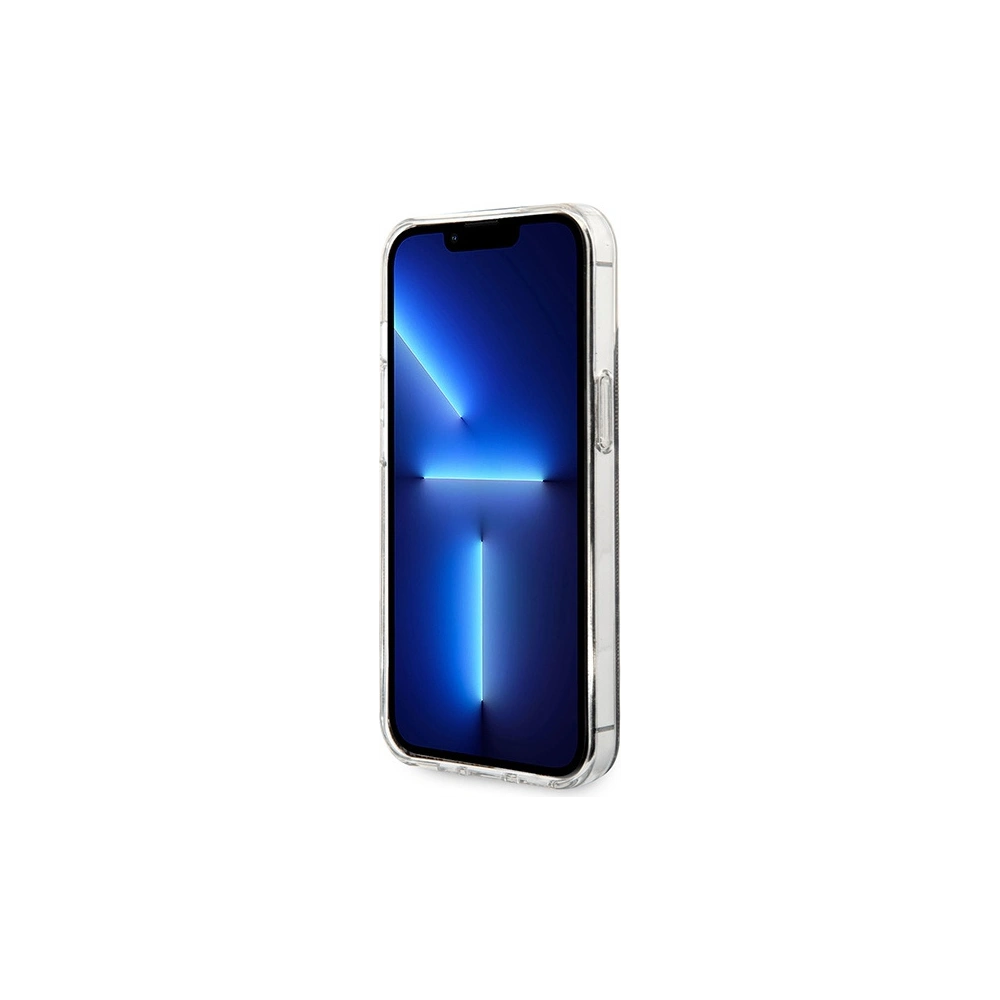 Hurtownia GSM - Zestaw Guess tok + vezeték nélküli töltő GUBPP13LH4EACSW Apple iPhone 13 Pro barna/brown kemény tok 4G Print MagSafe - GUE2287 - {ean13} - Hurt