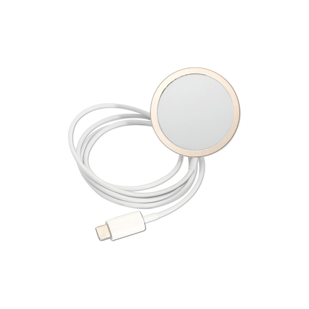 Wholesale Guess GUBPP13LH4EACSW Case + Wireless Charger Apple iPhone 13 Pro brown hard case 4G Print MagSafe - GUE2287 - {ean13} - Hurt