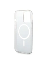Set Guess Case + kabelloses Ladegerät GUBPP13XH4EACSK für Apple iPhone 13 Pro Max schwarz/hartes Gehäuse 4G Print MagSafe