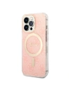 Hurtownia GSM - Sada Guess pouzdro + bezdrátová nabíječka GUBPP13XH4EACSP Apple iPhone 13 Pro Max růžová/pink hard case 4G Print MagSafe - GUE2289 - {ean13} - Hurt