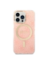 Hurtownia GSM - Sada Guess pouzdro + bezdrátová nabíječka GUBPP13XH4EACSP Apple iPhone 13 Pro Max růžová/pink hard case 4G Print MagSafe - GUE2289 - {ean13} - Hurt