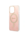 Hurtownia GSM - Set Guess Case + kabelloses Ladegerät GUBPP13XH4EACSP Apple iPhone 13 Pro Max rosa/pink Hardcase 4G Print MagSafe - GUE2289 - {ean13} - Hurt