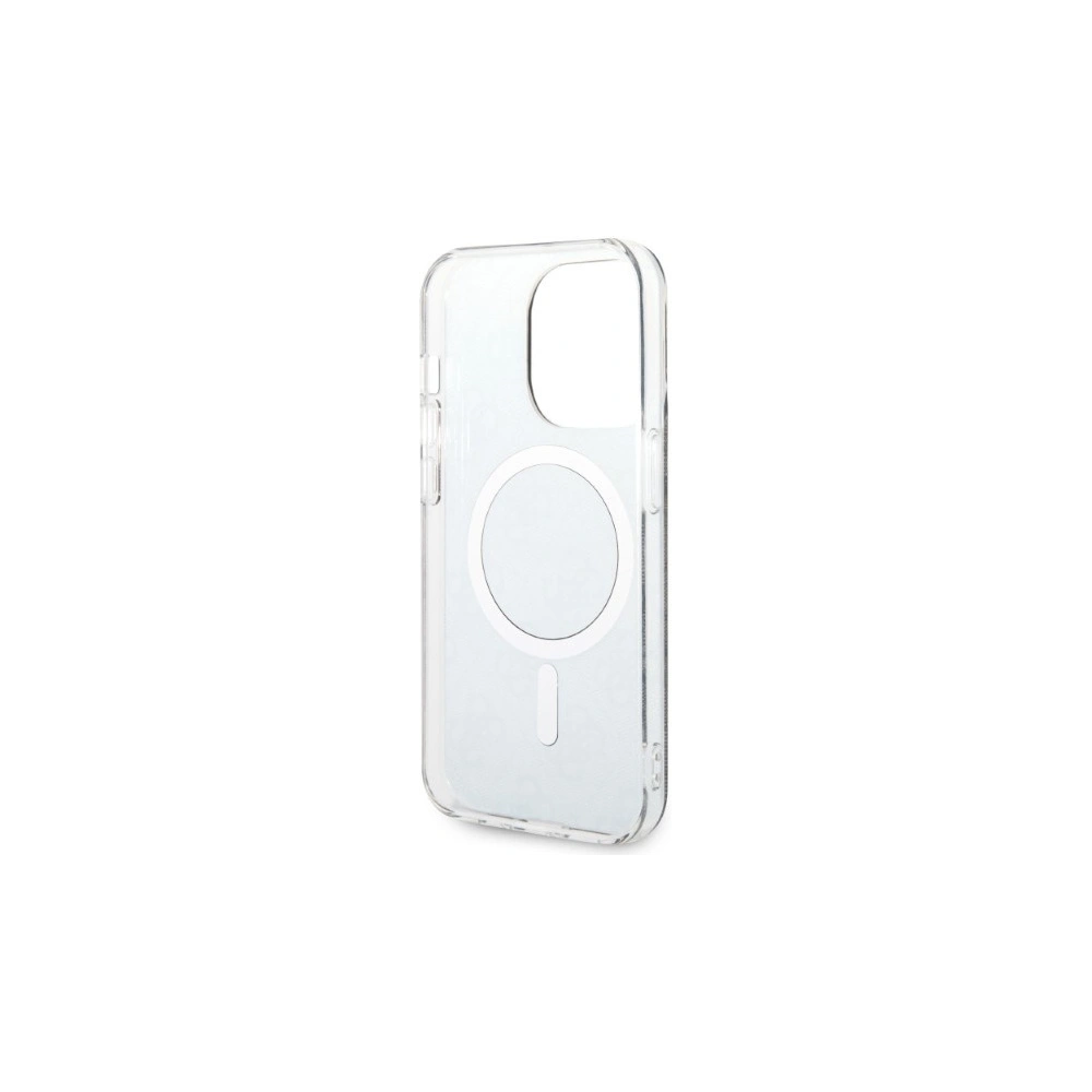Hurtownia GSM - Sada Guess pouzdro + bezdrátová nabíječka GUBPP14LH4EACSK Apple iPhone 14 Pro černé/black hard case 4G Print MagSafe - GUE2292 - {ean13} - Hurt