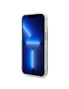 Zestaw Guess tok + vezeték nélküli töltő GUBPP14MH4EACSW Apple iPhone 14 Plus / 15 Plus barna/brown kemény tok 4G Print MagSafe