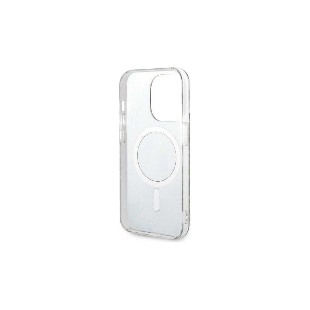 Hurtownia GSM - Sada Guess pouzdro + bezdrátová nabíječka GUBPP14XH4EACSW Apple iPhone 14 Pro Max hnědá/brown tvrdý obal 4G Print MagSafe - GUE2314 - {ean13} - Hurt