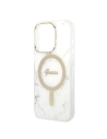 Wholesale Guess GUBPP14XHMEACSH Case + Wireless Charger Apple iPhone 14 Pro Max biały/white hard case Marble MagSafe - GUE2317 - {ean13} - Hurt