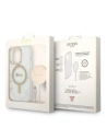 Wholesale Guess GUBPP14XHMEACSH Case + Wireless Charger Apple iPhone 14 Pro Max biały/white hard case Marble MagSafe - GUE2317 - {ean13} - Hurt
