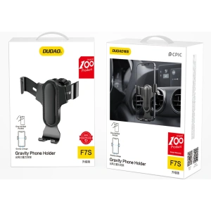 Wholesale Dudao gravitational smartphone holder black (F7s) - DDA233 - {ean13} - Hurt