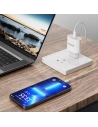 Hurtownia GSM - Încărcător de rețea Dudao USB-C Power Delivery 20W alb + cablu USB-C - Lightning 1m (A8SEU) - DDA236 - {ean13} - Hurt