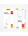 Hurtownia GSM - Încărcător de rețea Dudao USB-C Power Delivery 20W alb + cablu USB-C - Lightning 1m (A8SEU) - DDA236 - {ean13} - Hurt