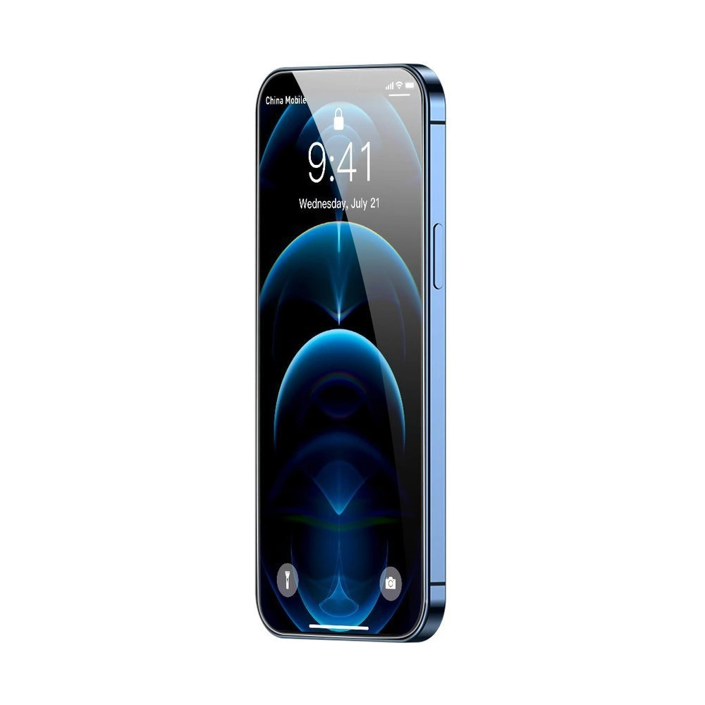 Wholesale Baseus 0,3 mm Anti Spy Glass Apple iPhone 12/12 Pro (case friendly) [2 PACK] - BSU3713 - {ean13} - Hurt