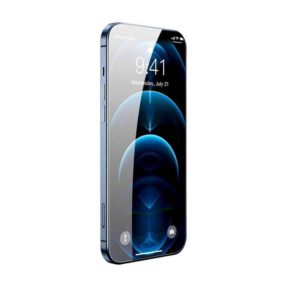 Wholesale Baseus 0,3 mm Anti Spy Glass Apple iPhone 12/12 Pro (case friendly) [2 PACK] - BSU3713 - {ean13} - Hurt