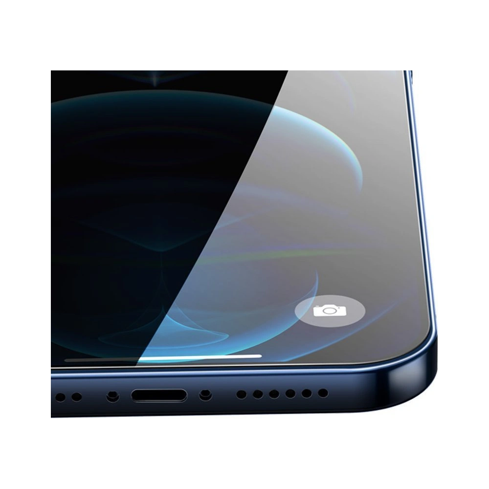 Wholesale Baseus 0,3 mm Anti Spy Glass Apple iPhone 12/12 Pro (case friendly) [2 PACK] - BSU3713 - {ean13} - Hurt