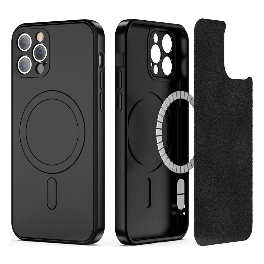 Hurtownia GSM - Etui Tech-Protect Icon MagSafe Apple iPhone 12 Pro Max Black - THP1630 - {ean13} - Hurt