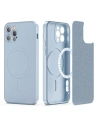 Etui Tech-Protect Icon MagSafe Apple iPhone 12 Pro Albastru Cerului